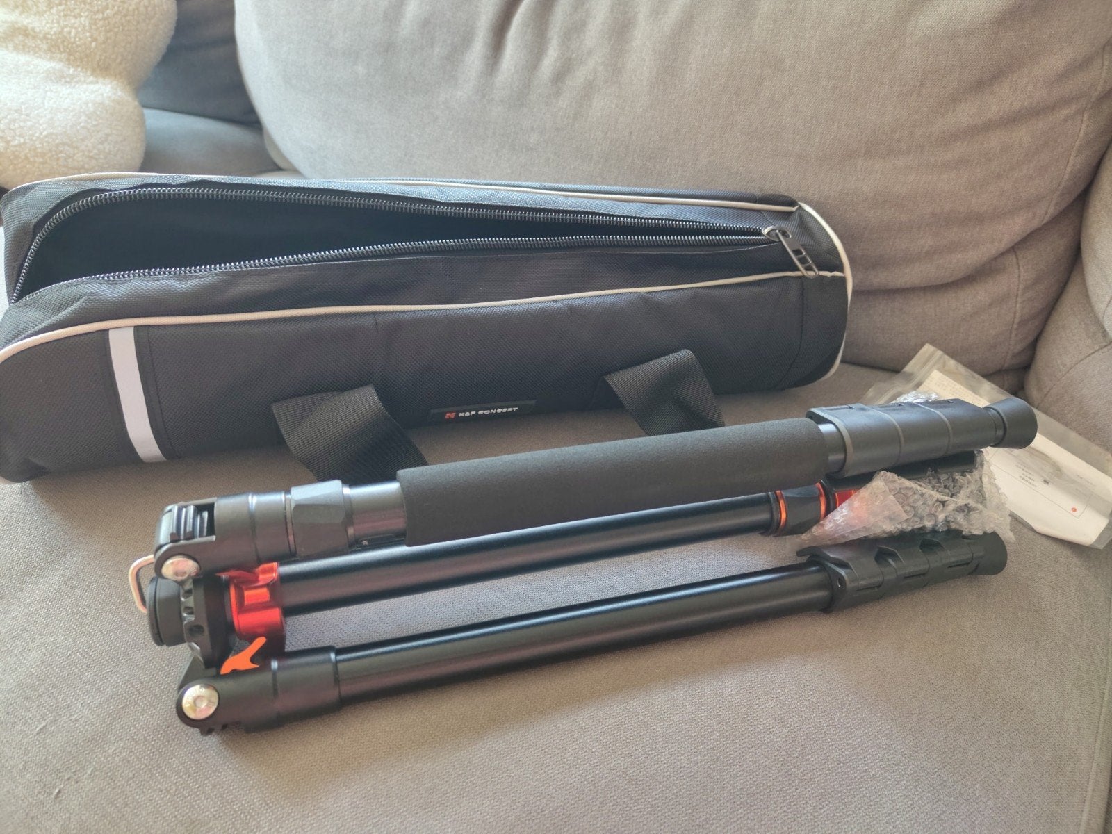 K&F Concept K254A3 Statief met Monopod - Ongebruikt, Overige merken, Nieuw, 150 tot 175 cm, Monopod functie