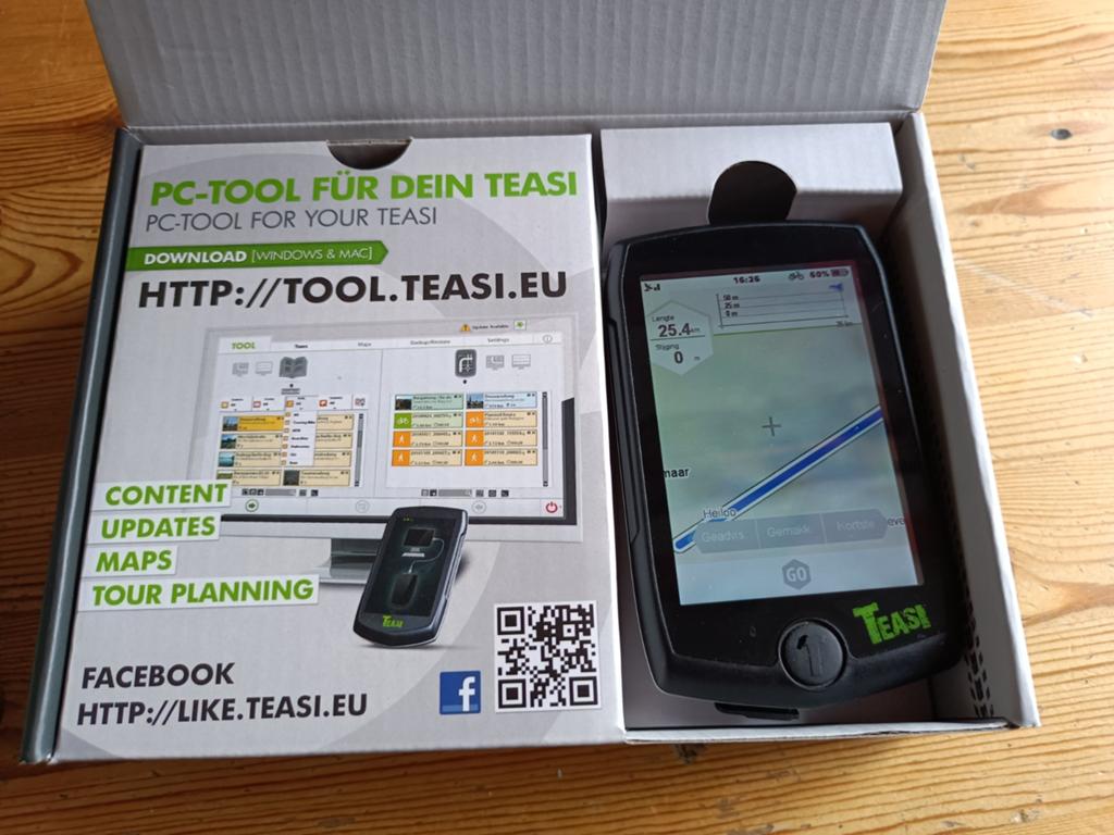 Teasi fiets/wandel computer., Ophalen of Verzenden, Gebruikt