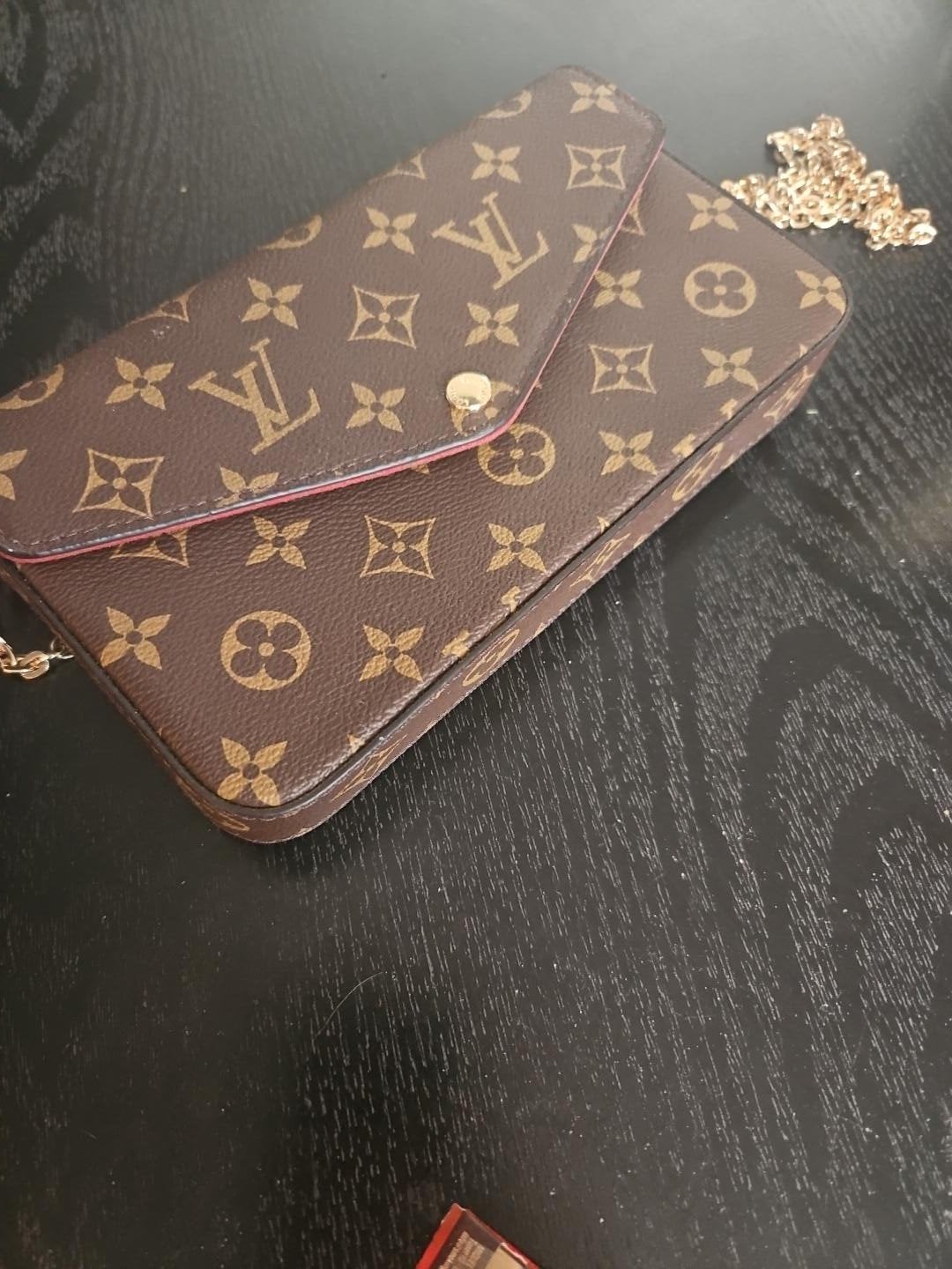 Louis Vuitton Pochette Félicie Monogram, Sieraden, Tassen en Uiterlijk, Tassen | Damestassen, Ophalen of Verzenden, Zo goed als nieuw