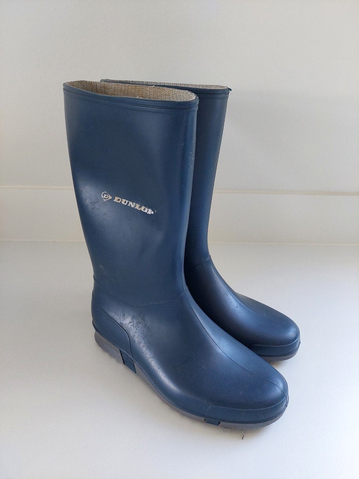 Donkerblauwe Dunlop laarzen maat 35, Jongen of Meisje, Ophalen of Verzenden, Dunlop, Laarzen