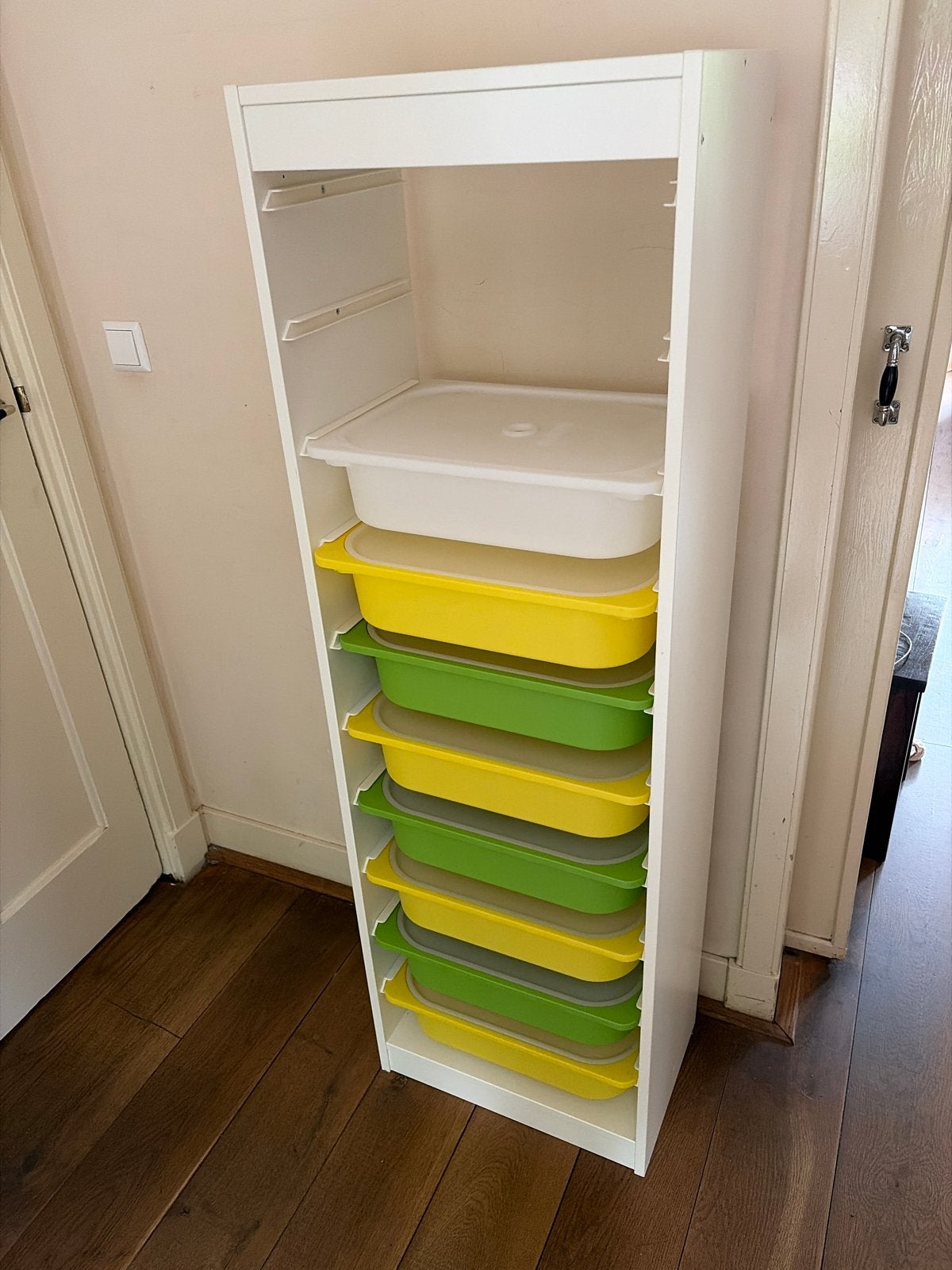 IKEA Trofast opbergkast met 8 bakken en deksels, Huis en Inrichting, Ophalen, Gebruikt