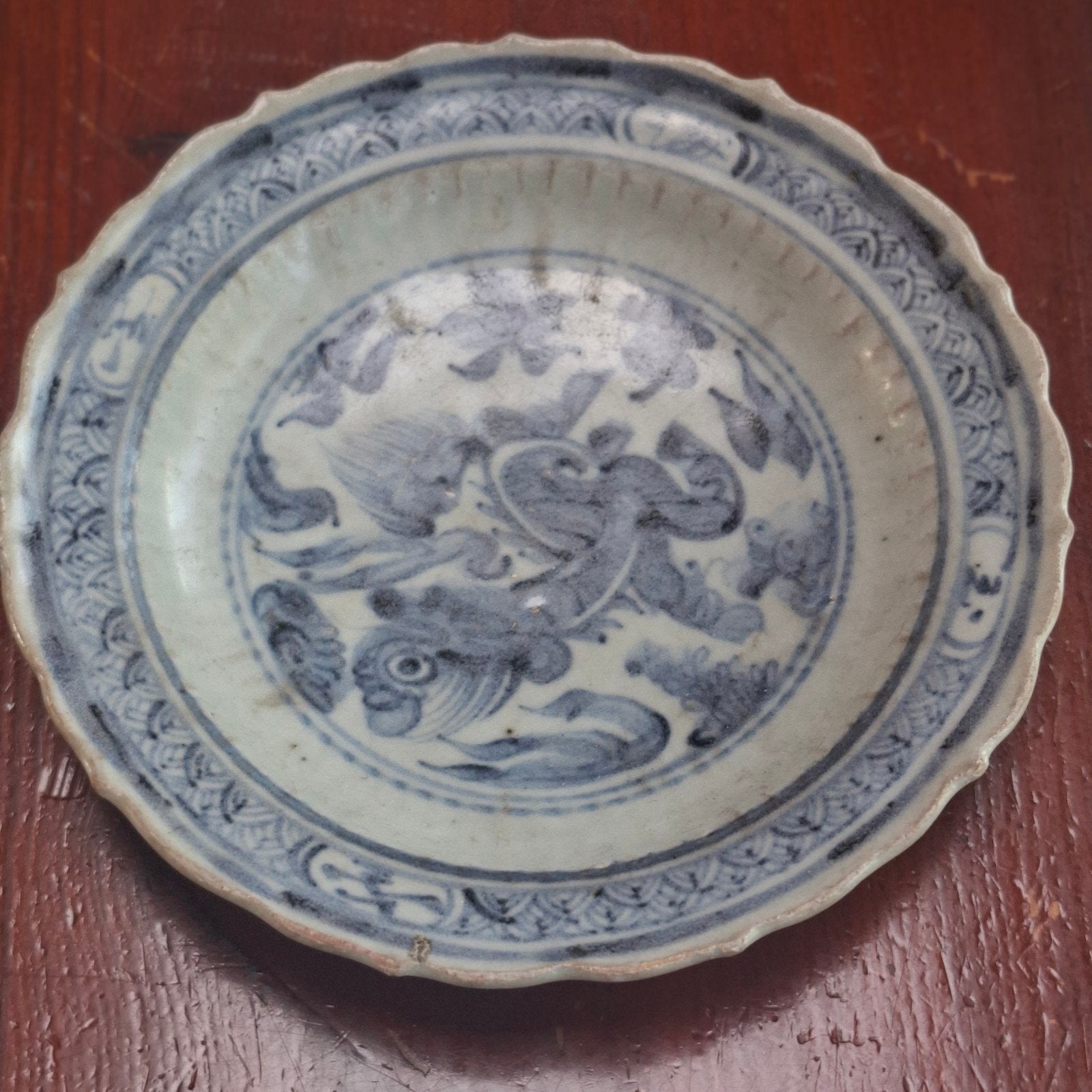 Antiek Chinees Bord, Ophalen of Verzenden