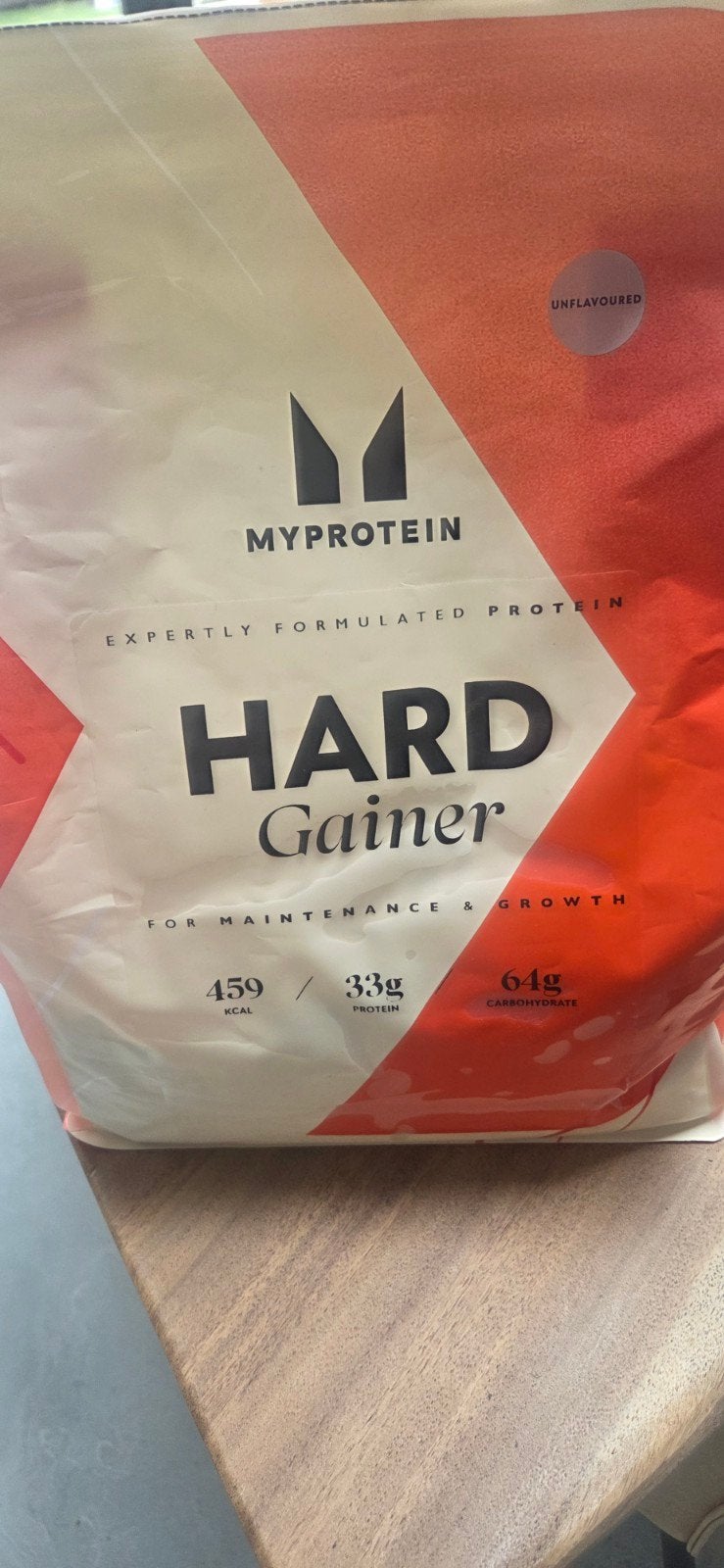 Myprotein Hard Gainer - Ongeparfumeerd - 2.5kg, Ophalen of Verzenden, Nieuw, Poeder of Drank