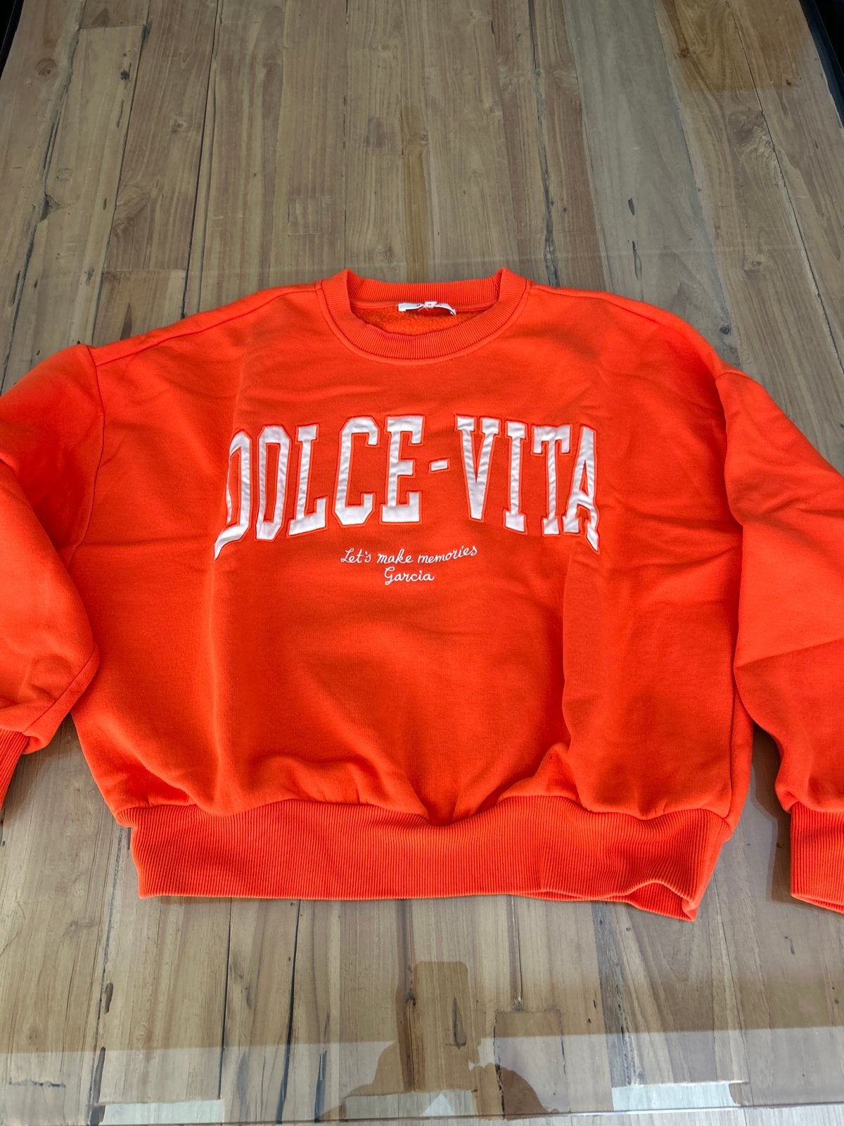 Garcia sweater als nieuw maat M, Ophalen, Zo goed als nieuw, Maat 38/40 (M), Oranje