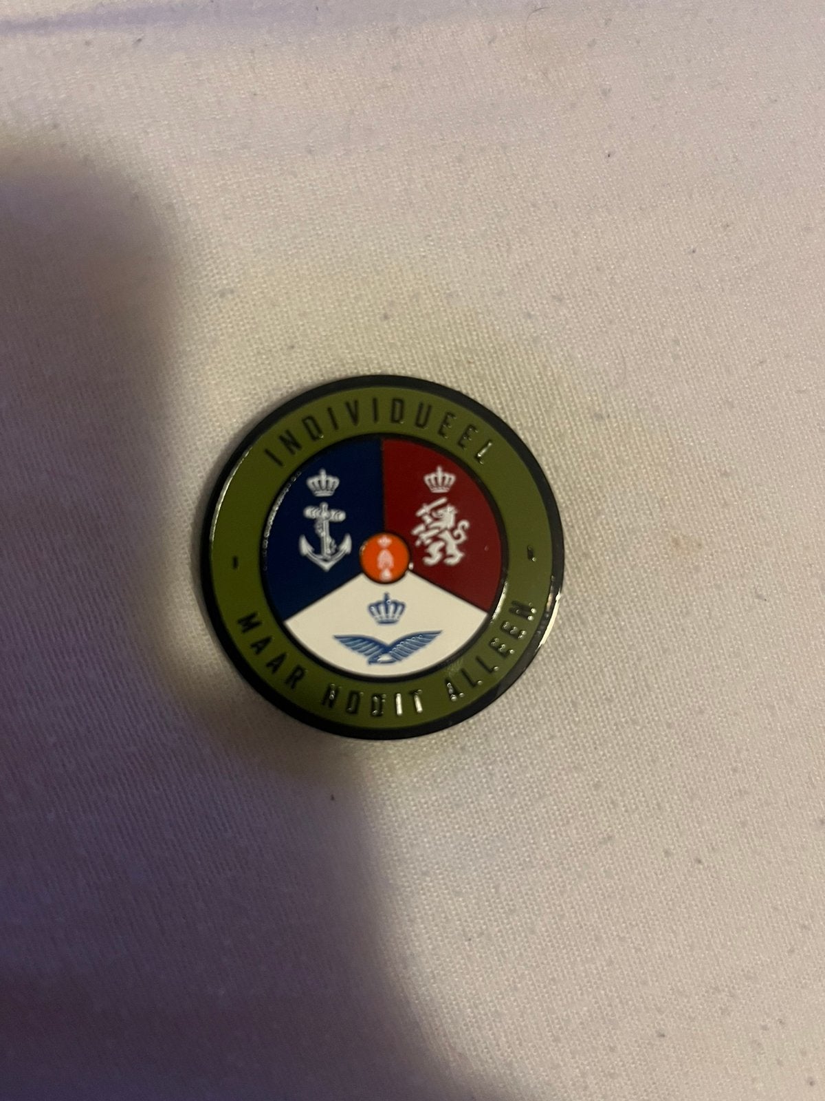 Coin badges embleems, Verzamelen, Ophalen of Verzenden, Landmacht, Nederland, Embleem of Badge