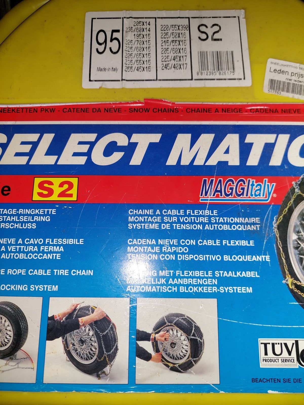 MaggiItaly Select Matic S2 Sneeuwkettingen, Auto diversen, Ophalen
