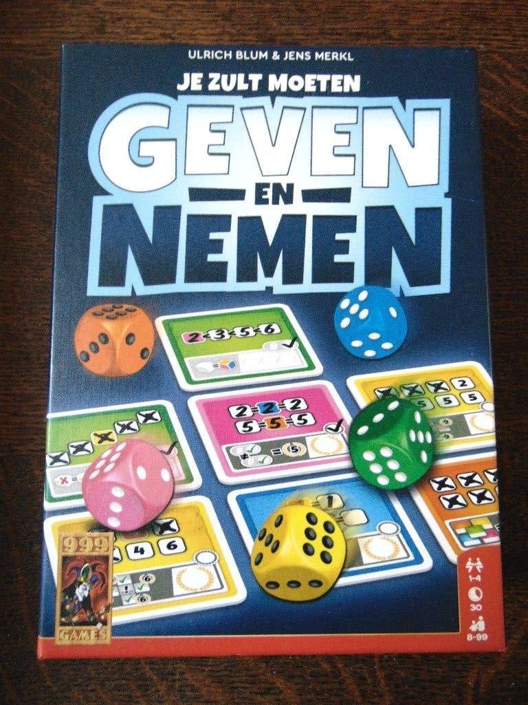 Geven en Nemen Kaartspel van 999 Games NIEUW, Een of twee spelers, Ophalen of Verzenden, Nieuw, 999-games