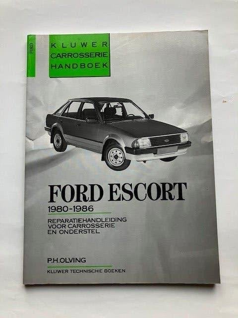 Carrosserie Handboek     Ford  Escort     1980 - 1986     NL, Ophalen of Verzenden