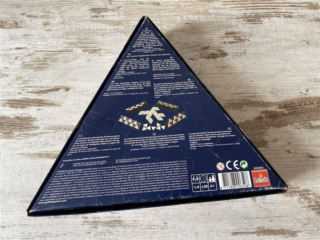 Triominos de Luxe Goliath [s39], Verzenden, Zo goed als nieuw