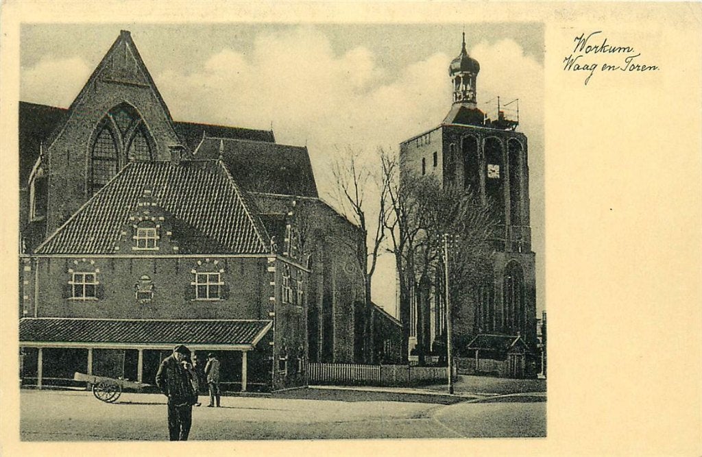 701-336-027 Workum, Verzenden, Voor 1920, Friesland