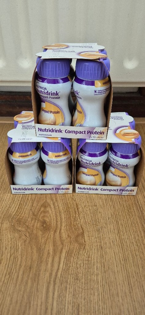 12 flesjes Nutridrink Mokkasmaak, Ophalen of Verzenden, Nieuw, Poeder of Drank