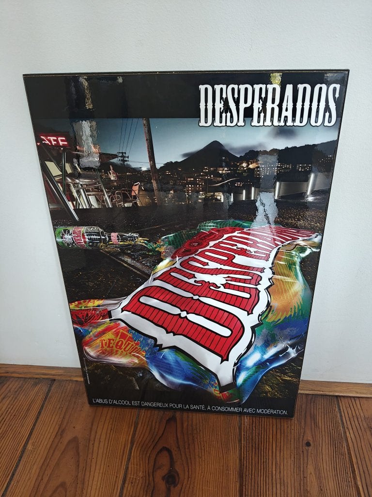 Desperados poster/wandaccessoire, Ophalen, A1 t/m A3, Reclame, Rechthoekig Staand