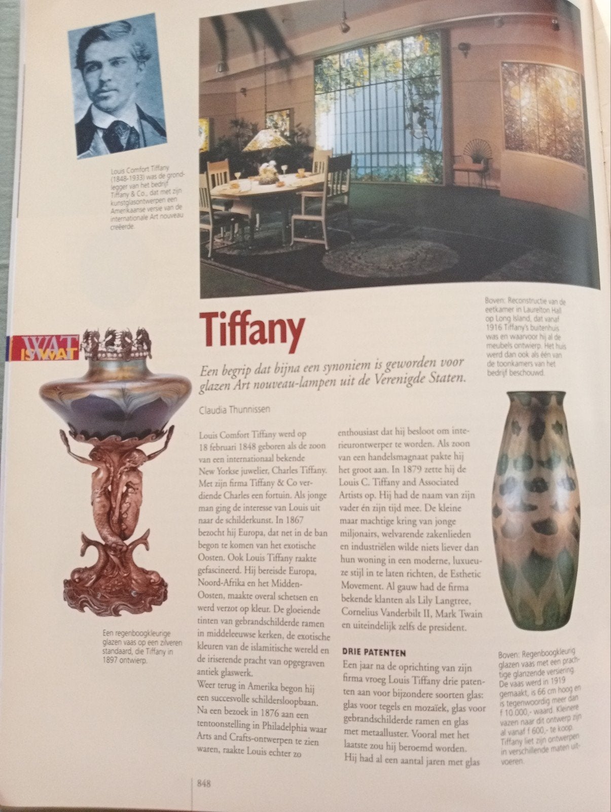 Tijdschrift Kunst & Kitsch - Thonet en Tiffany, Ophalen of Verzenden