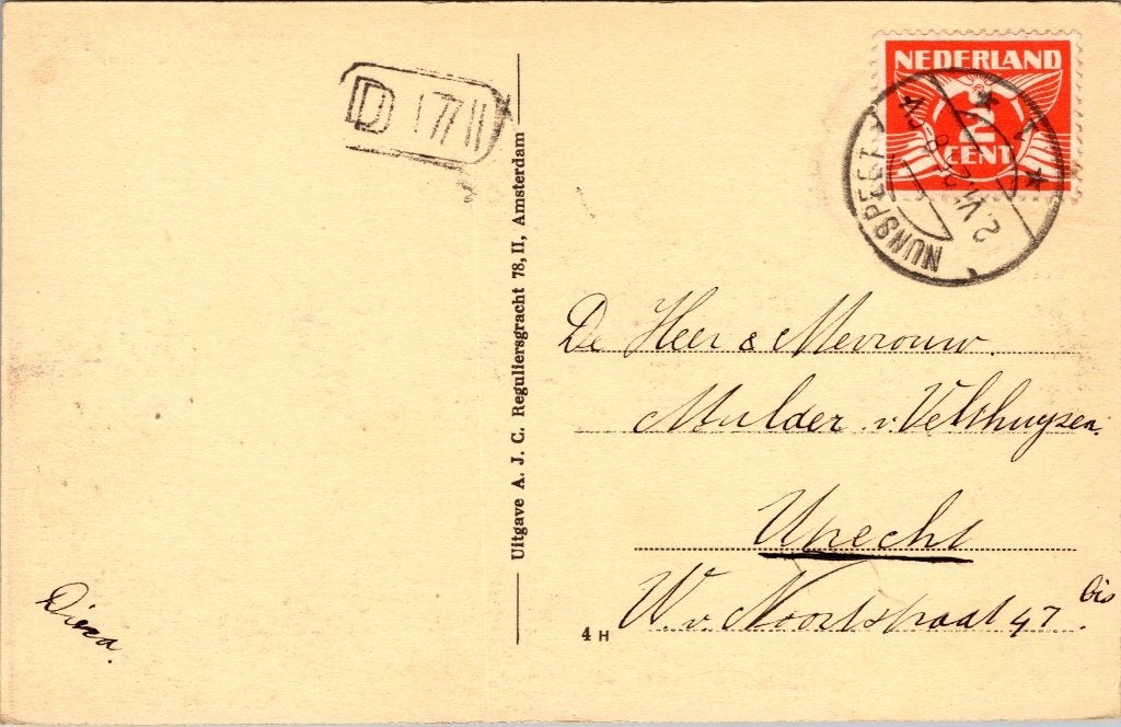 Vierhouten - 12 antieke ansichtkaarten I, Verzenden, 1920 tot 1940, Gelopen, Gelderland