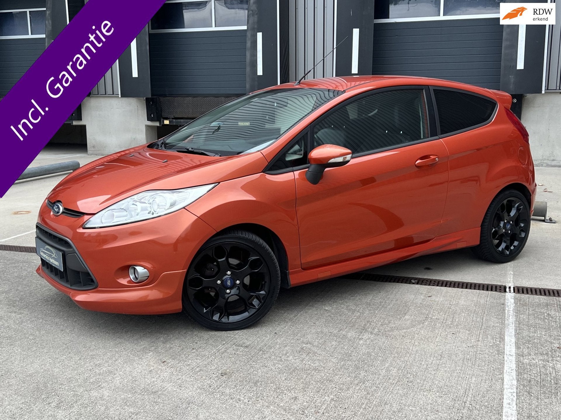 Ford Fiesta 1.6 Metal, Volleder, Cruise control, Auto's, 1596 cc, 135 pk, Gebruikt, Zwart