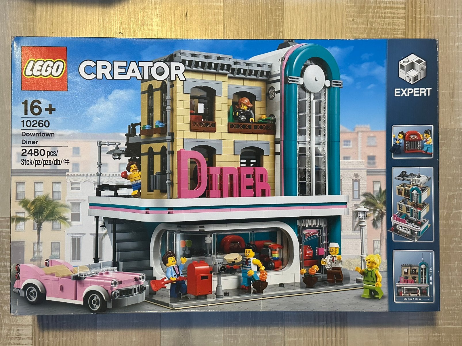 10260 Lego Diner, Nieuw in doos!, Ophalen, Lego, Nieuw, Ongeopend/sealed
