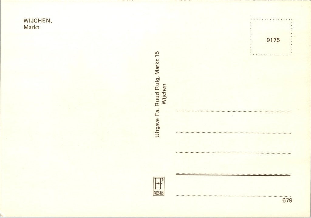 Wijchen - 12 oude ansichtkaarten, Verzamelen, Ansichtkaarten | Nederland, Verzenden, 1960 tot 1980, Ongelopen, Gelderland
