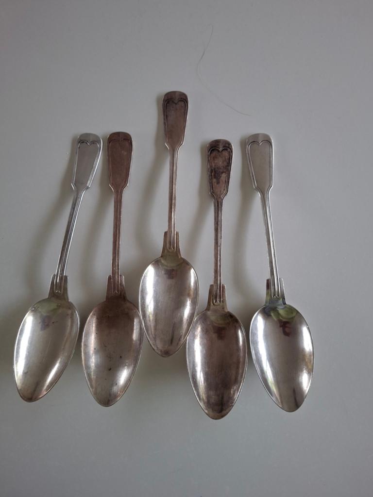 5 lepels.WMF 90, Ophalen of Verzenden