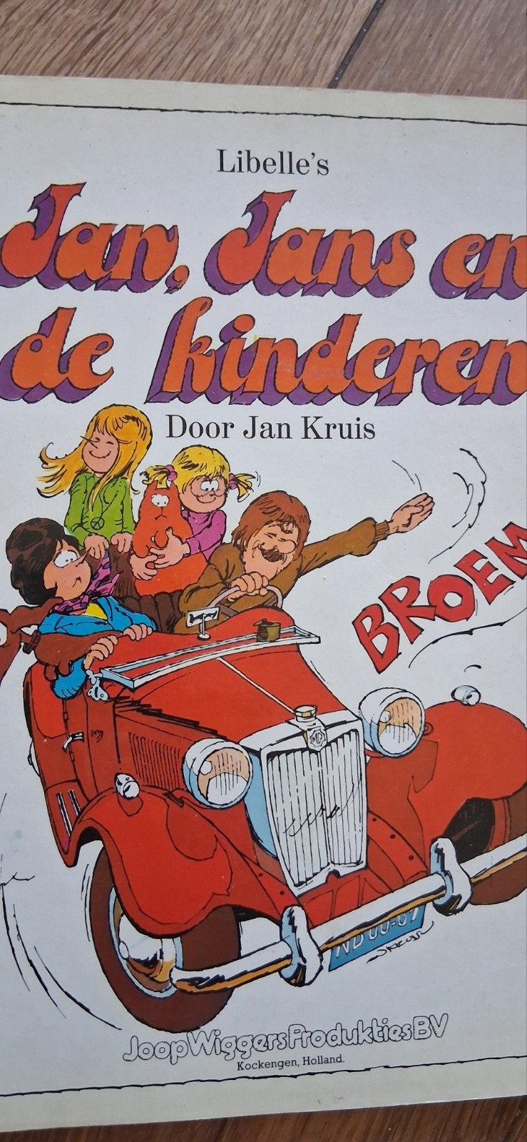 5 stripboeken uit de serie van Jans en de kinderen0, Ophalen of Verzenden, Gelezen, Jan Kruis