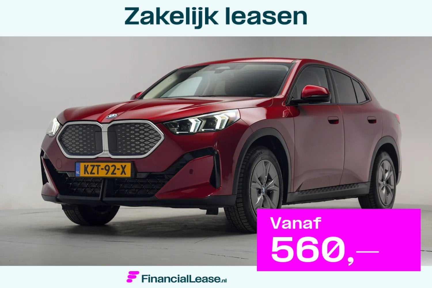 BMW iX2 xDrive30 67 kWh [ SoH 97,7% | Navi Apple carplay Cam, Automaat, 0 cilinders, Xenon verlichting, 33 min