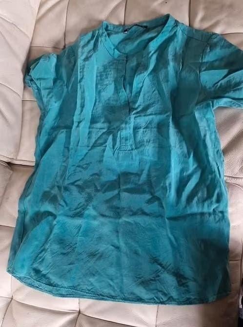 Blauwe Expresso blouse maat 36, Ophalen of Verzenden, Zo goed als nieuw, Maat 36 (S), Blauw