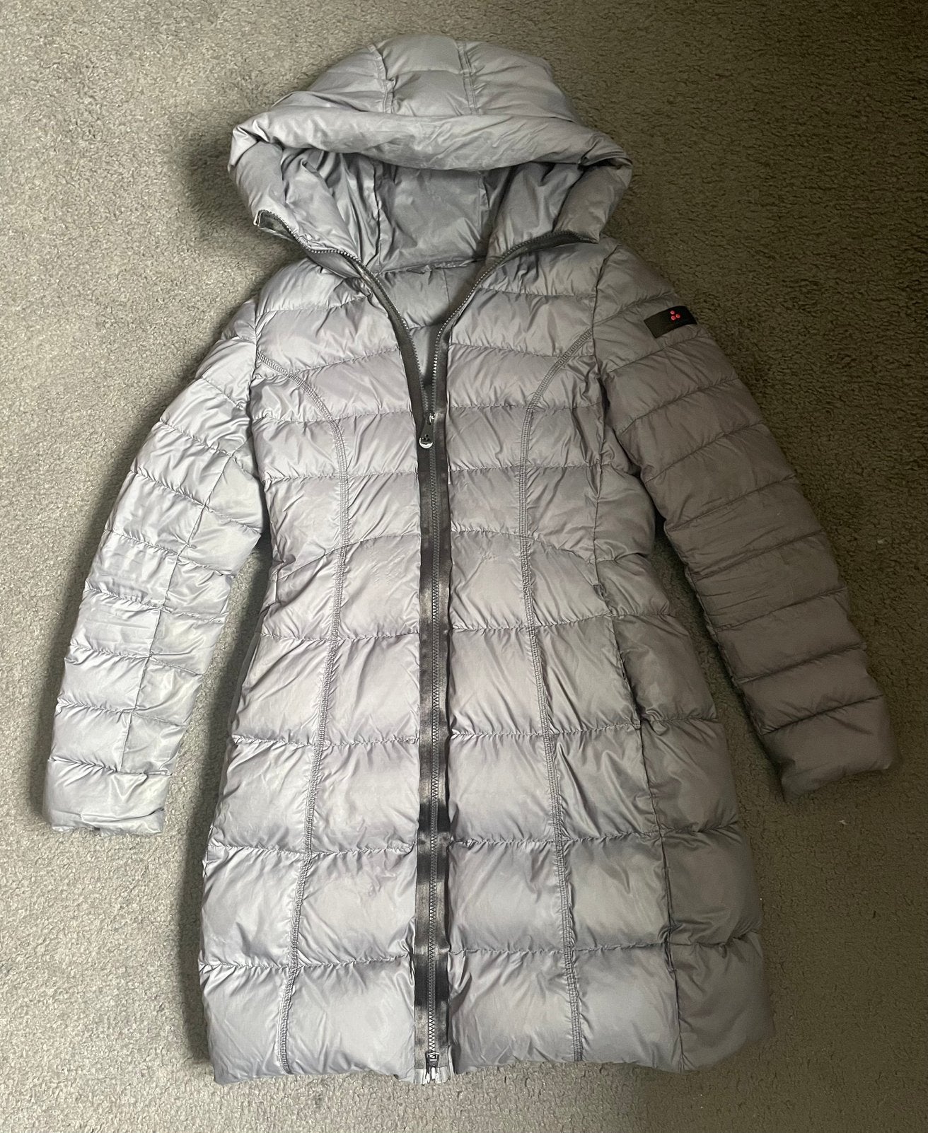 Peutery damesjas, Kleding | Dames, Jassen | Winter, Ophalen, Gedragen, Maat 36 (S), Grijs