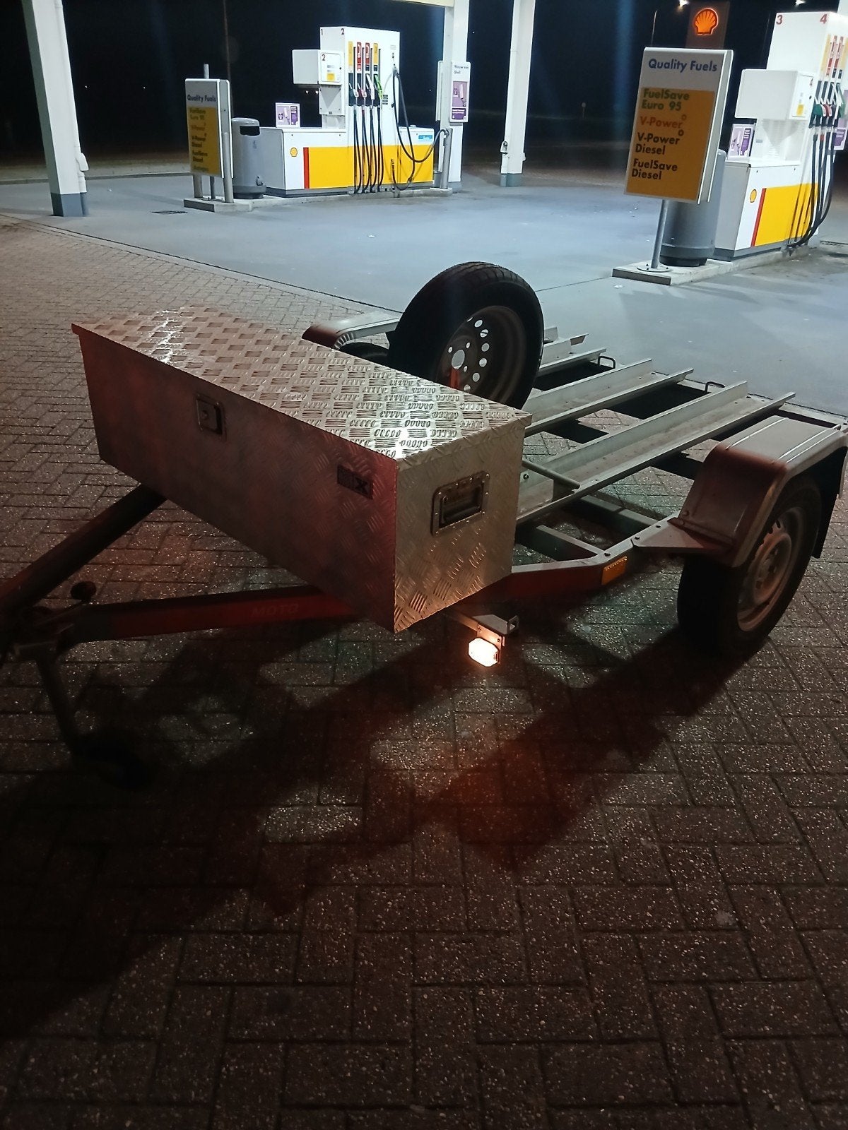 aanhanger moter scooter crossmoter, 100 liter of meer, Ophalen of Verzenden, Transportkar