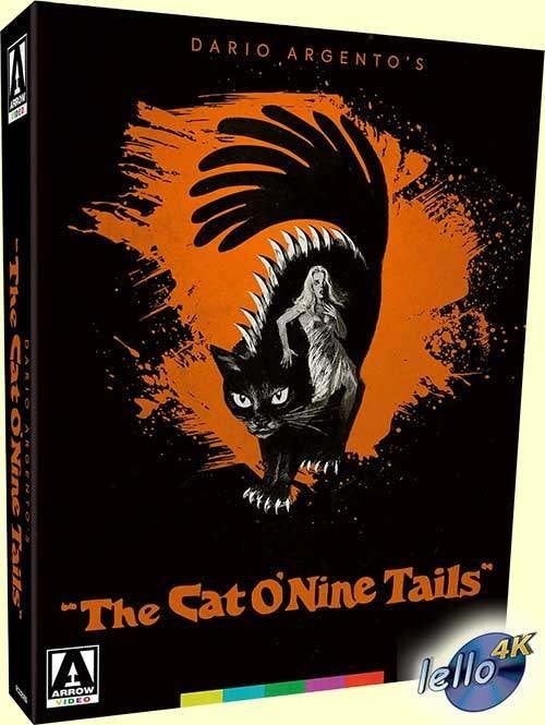 Blu-ray 4K: Dario Argento's The Cat o' Nine Tails LE (1971)U, Ophalen of Verzenden, Nieuw in verpakking, 4K Ultra HD Blu-ray, Horror