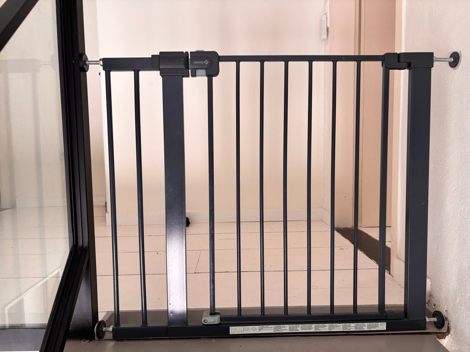 Safety 1st - Veiligheidshekjes (2 stuks!), Kinderen en Baby's, Traphekjes, Gebruikt, Ophalen of Verzenden, Klemhekje, Metaal of IJzer