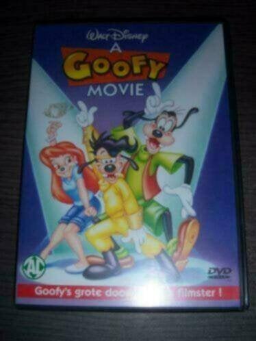  Walt Disney A GOOFY MOVIE 1e Editie op dvd in nieuwstaat , Cd's en Dvd's, Tekenfilm, Eerste persing, Verzenden, Nederlands