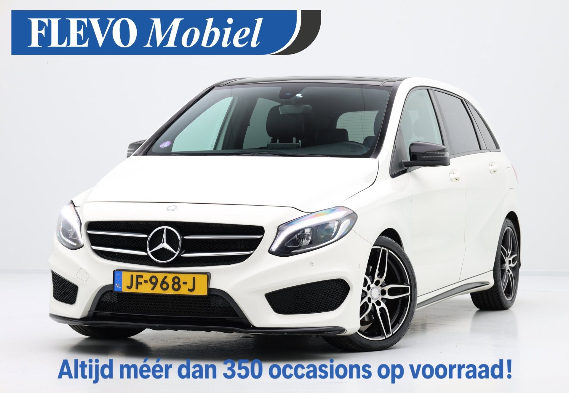 Mercedes-Benz B-klasse 180 AMG Night Edition Plus Aut. Pano|, Auto's, 1325 kg, Gebruikt, Euro 6, 4 cilinders