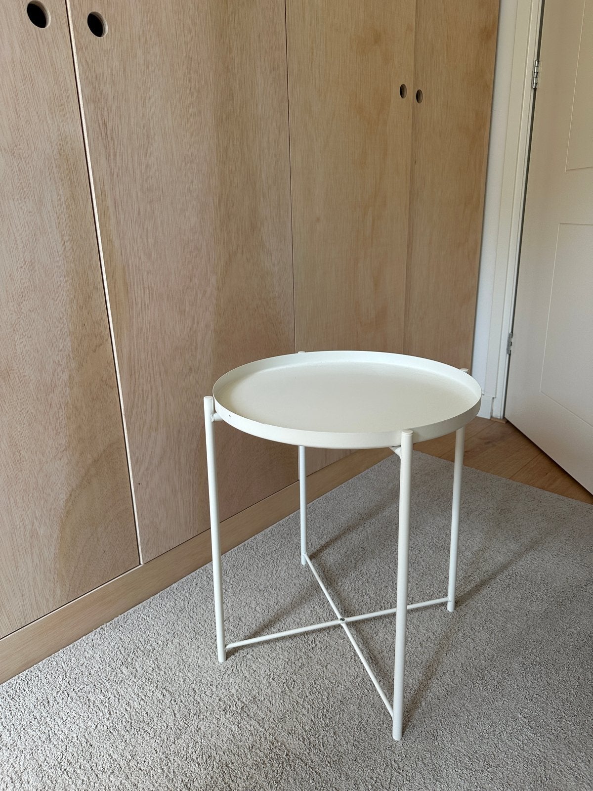 IKEA Gladom Bijzettafel, Ophalen, Minder dan 45 cm, Minder dan 55 cm, Metaal of Aluminium