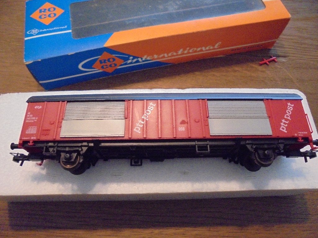 Roco H0 4387A NS Postwagon 008, Hobby en Vrije tijd, Modeltreinen | H0, Gebruikt, Gelijkstroom, Wagon, Ophalen of Verzenden