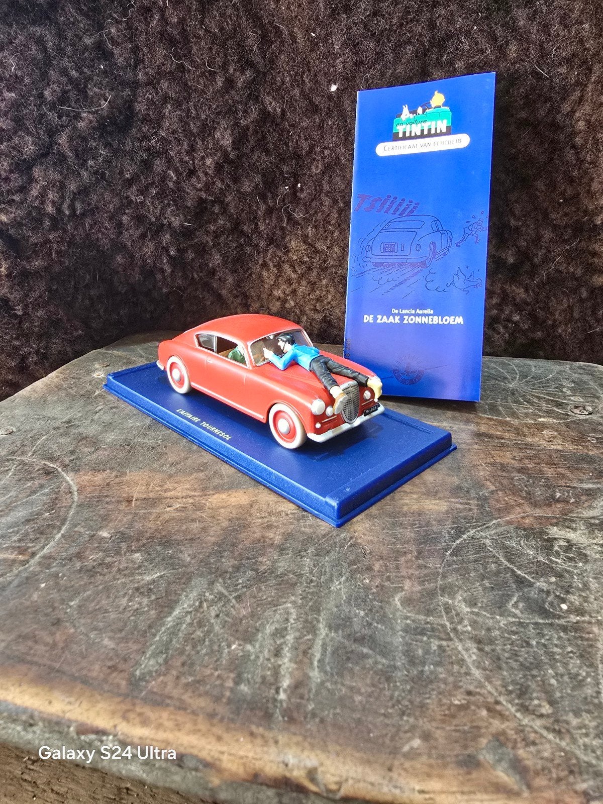 C21>Lancia Aurelia B20  Kuifje-stripalbum De Zaak Zonnebloem, Ophalen of Verzenden, Auto, Overige merken