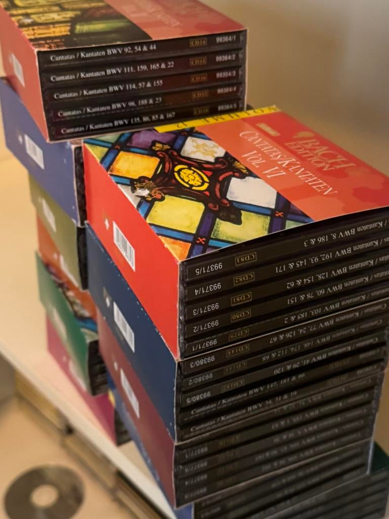 Collectie bach cantates, Alle leeftijden, Ophalen of Verzenden, Gebruikt