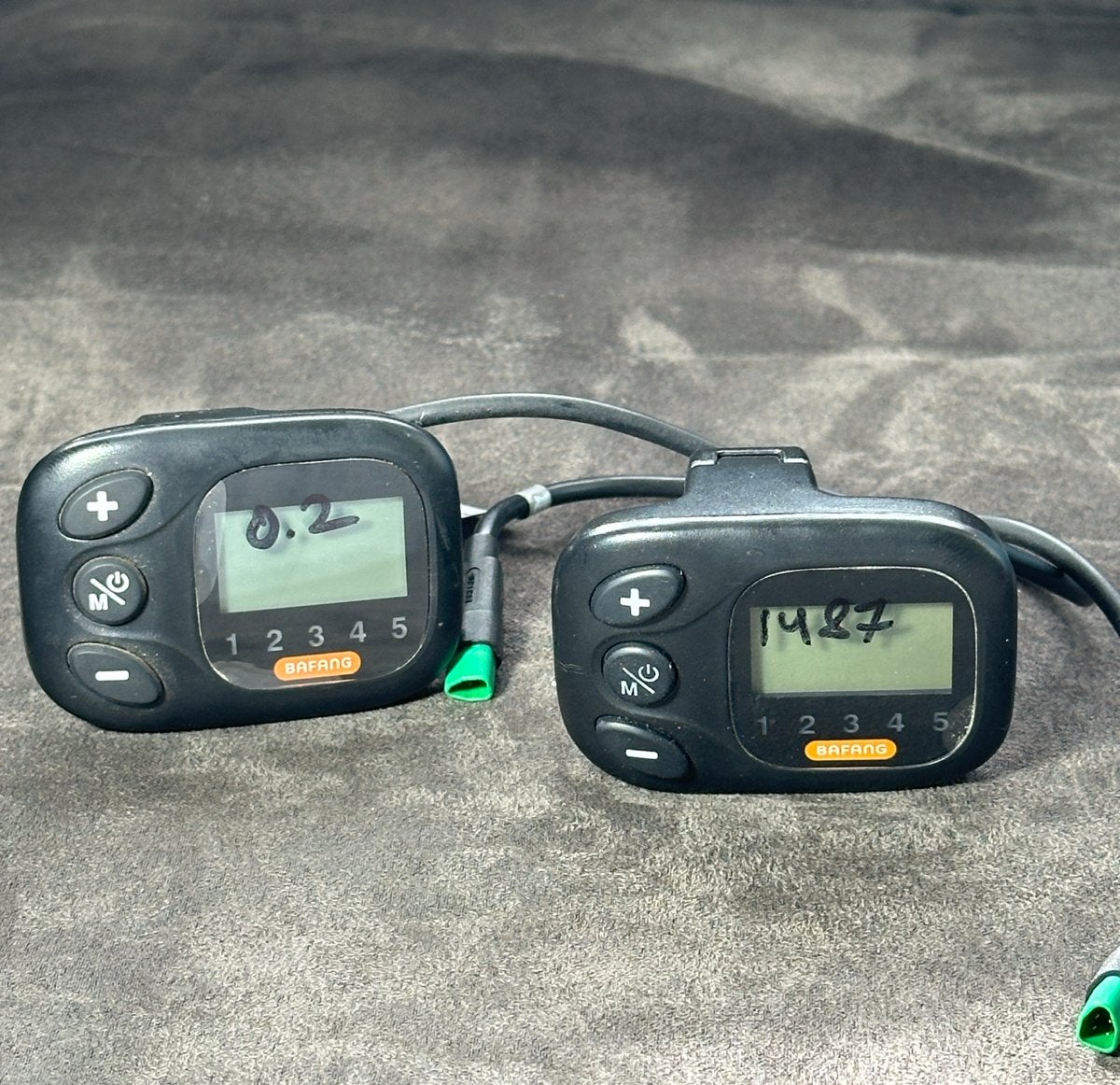 2x Bafang DP-C15.C1.0 E-bike Display, Gebruikt