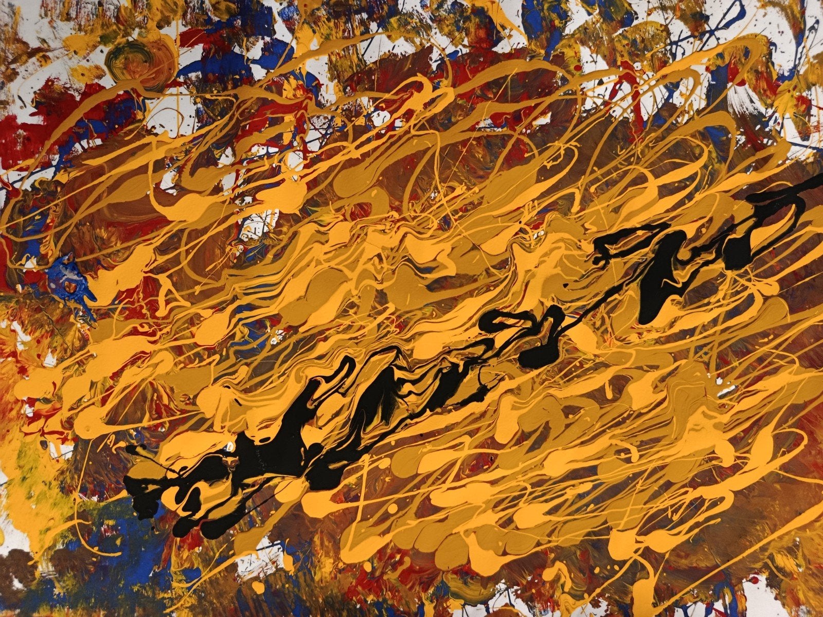 kunstwerk; pad naar de zon, Ophalen of Verzenden