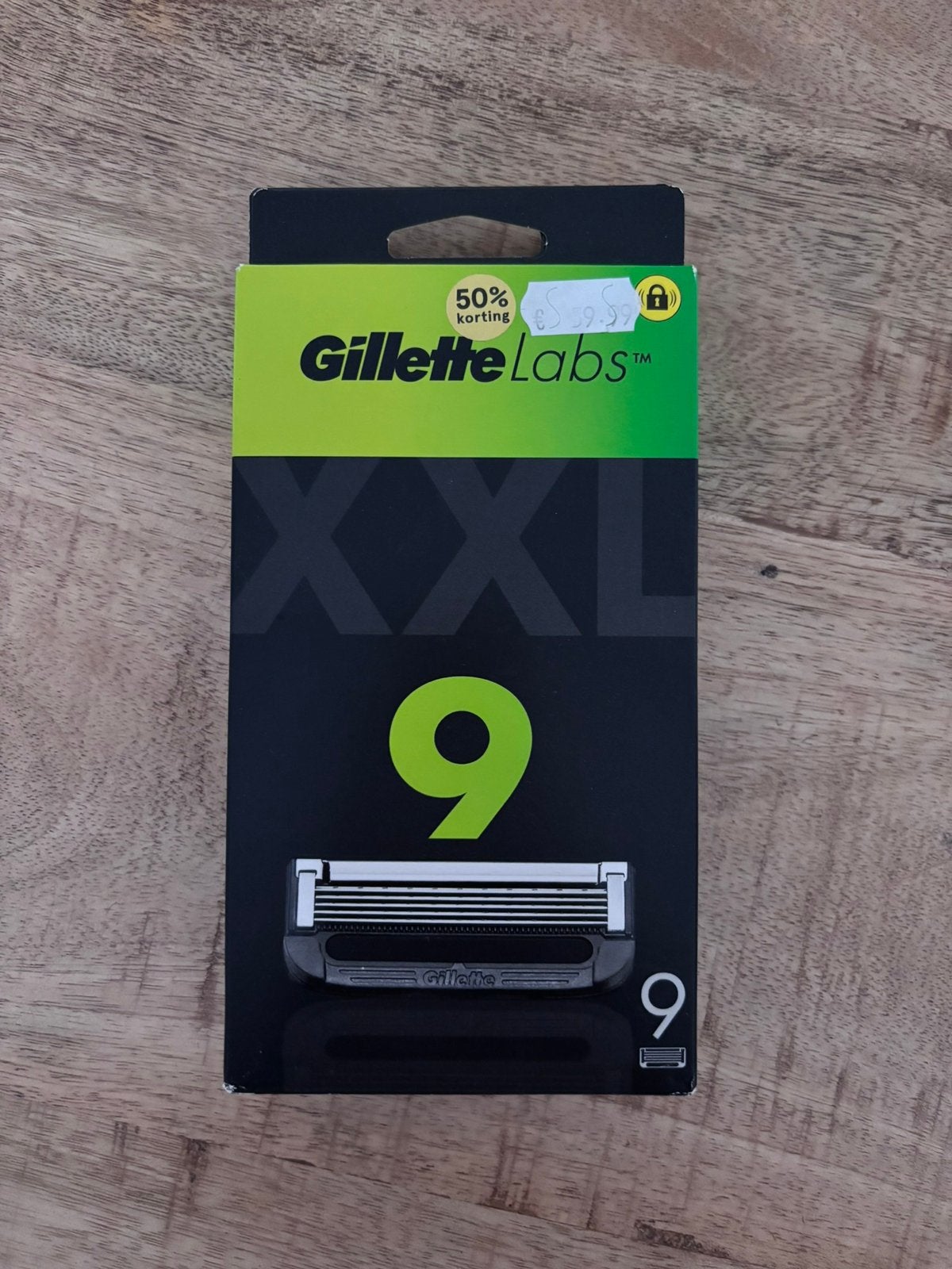 Gillette Labs Scheermesjes XXL Voordeelverpakking - 9 stuks, Sieraden, Tassen en Uiterlijk, Ophalen of Verzenden, Nieuw, Overige typen