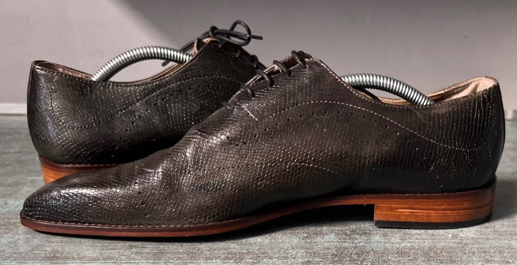 Manfield. Leren veterschoenen. Mt 43., Kleding | Heren, Schoenen, Manfield, Overige kleuren, Ophalen of Verzenden, Zo goed als nieuw