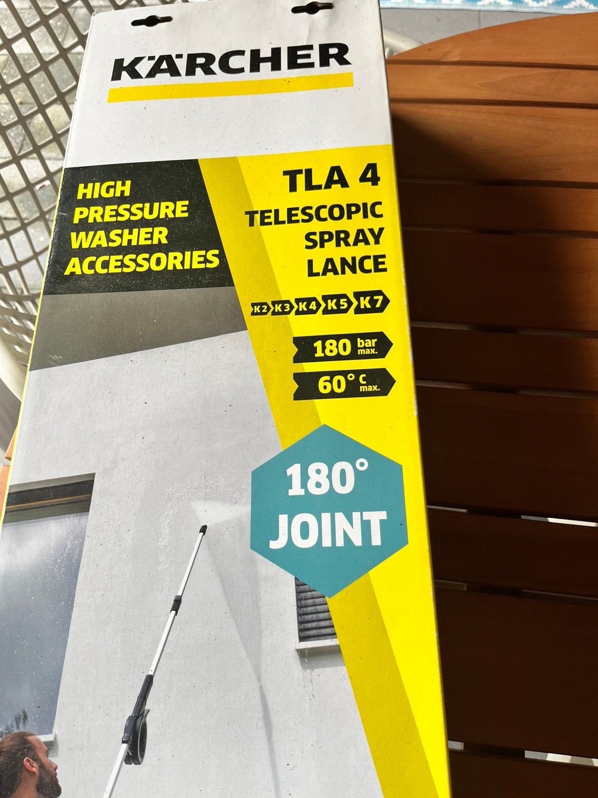 Telescopic spray lance, Ophalen, Zo goed als nieuw