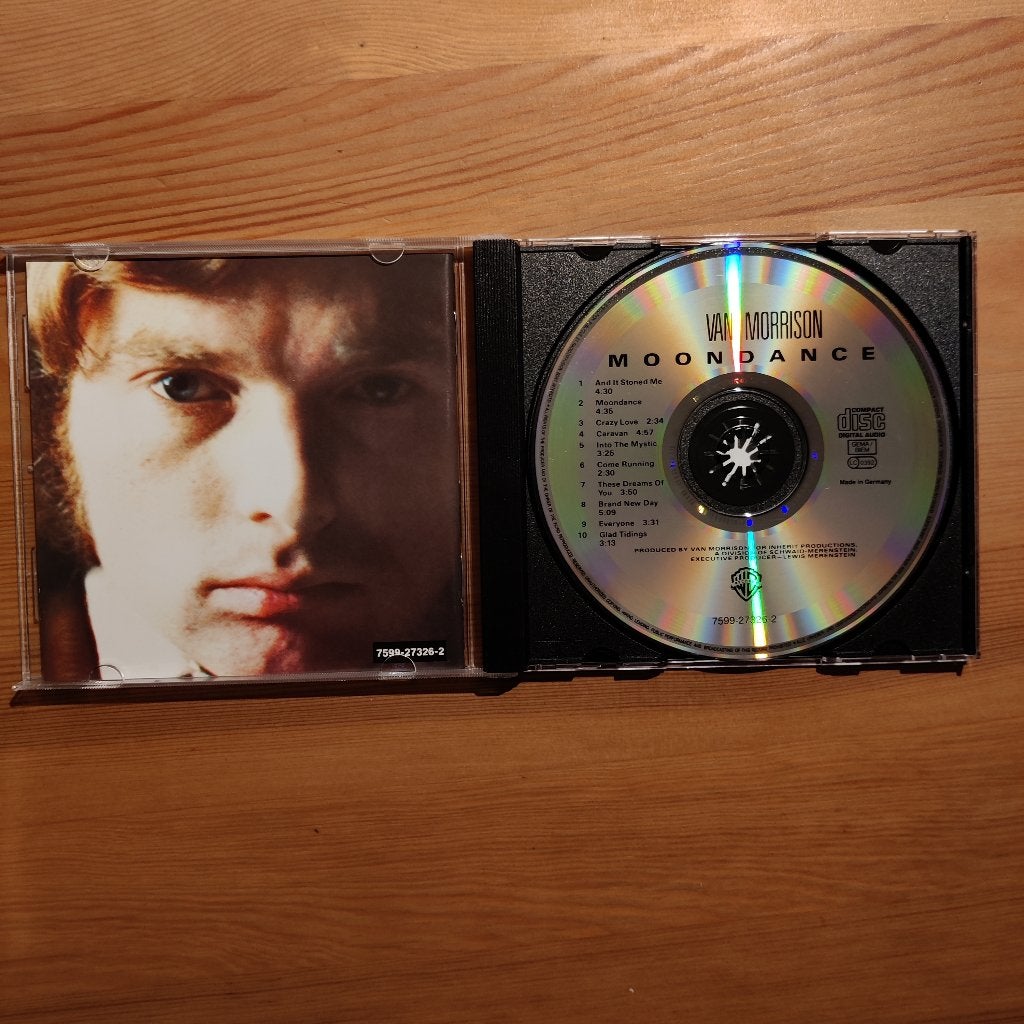 Van Morrison - Moondance CD, Ophalen of Verzenden, Gebruikt, Folk, Inclusief doosje