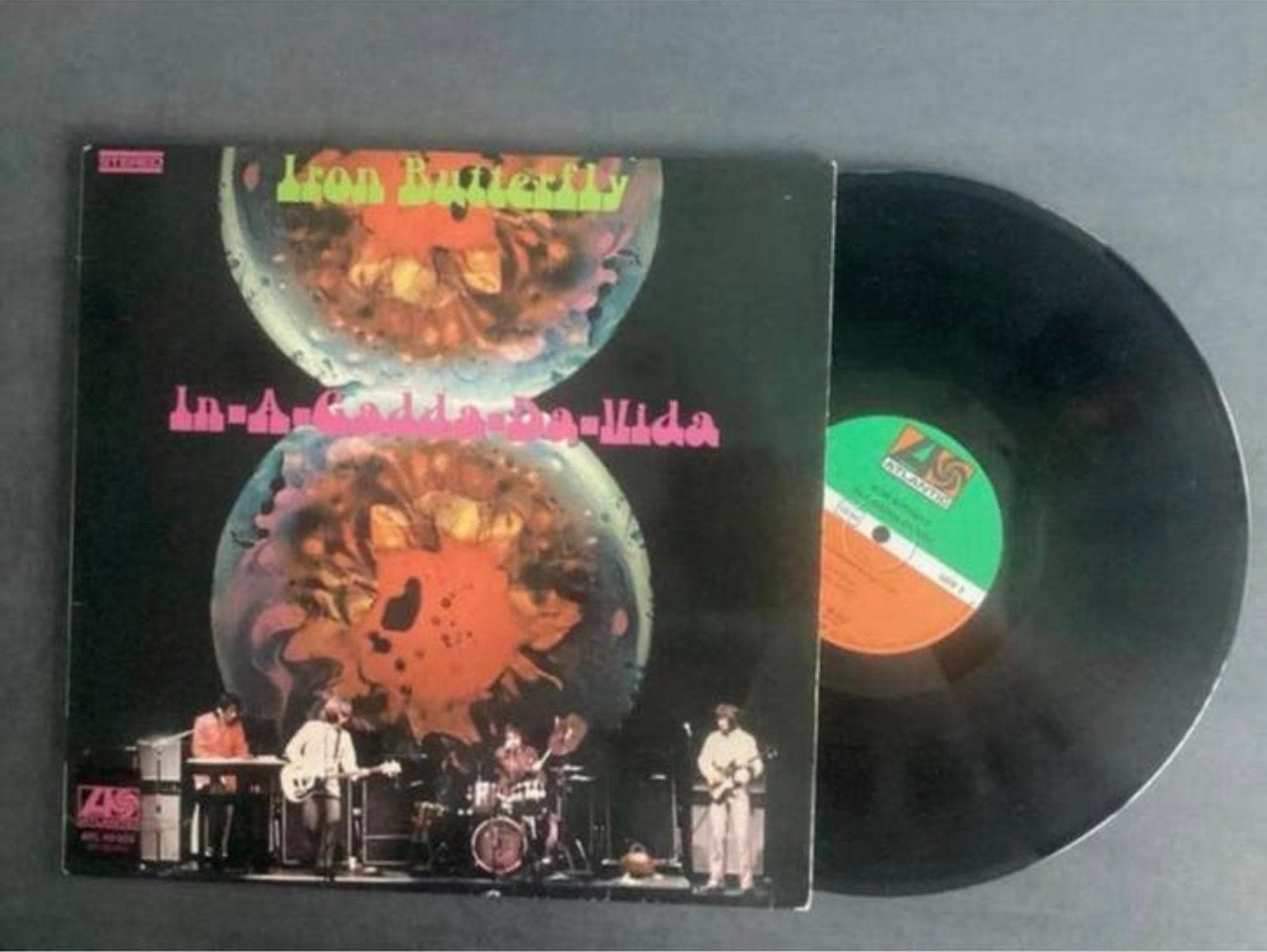 Iron Butterfly - In-A-Gadda-Da-Vida (LP), Ophalen of Verzenden, 12 inch