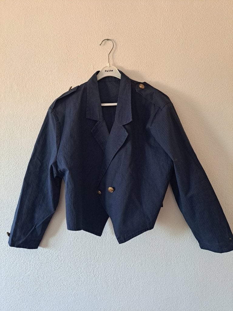 blauwe bolero maat L, Kleding | Dames, Blauw, Maat 42/44 (L), Ophalen of Verzenden, Zo goed als nieuw
