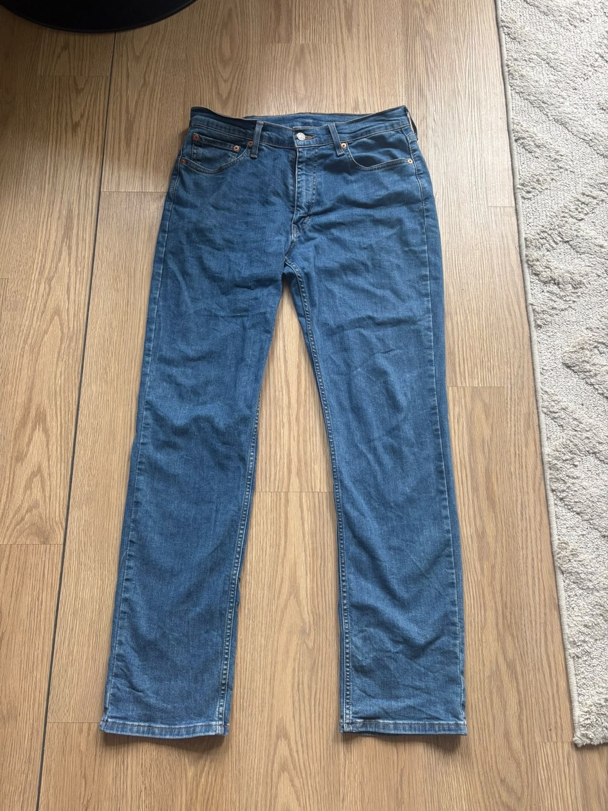 Nieuwe Levi's 514 heren spijkerbroek W33 L32, Ophalen of Verzenden, Nieuw, Blauw, W33 - W34 (confectie 48/50)