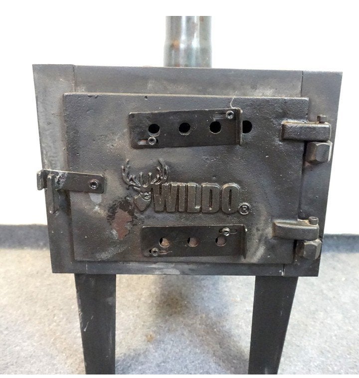 Wildo kachel voor tent of veranda, Ophalen, Gebruikt, Houtkachel, Vrijstaand