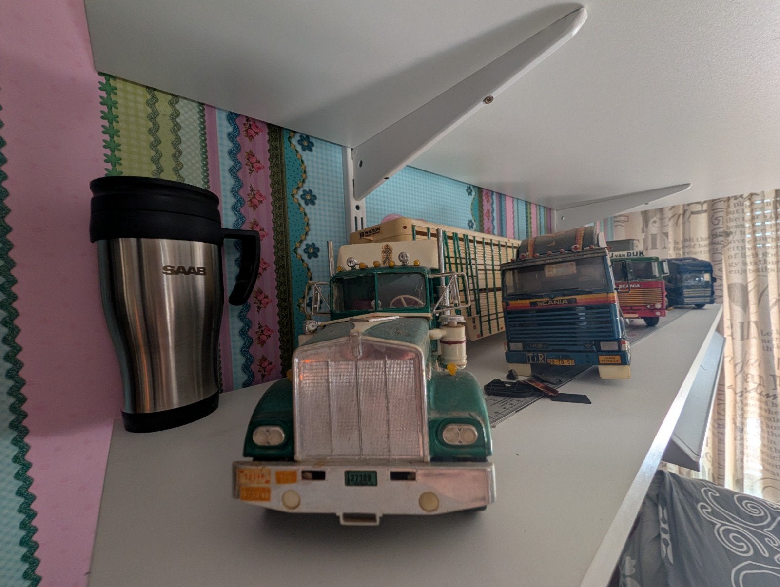 Diverse modelvrachtwagens - Scania, Kenworth, en meer, Gebruikt, 1:32 tot 1:50, Truck, Ophalen