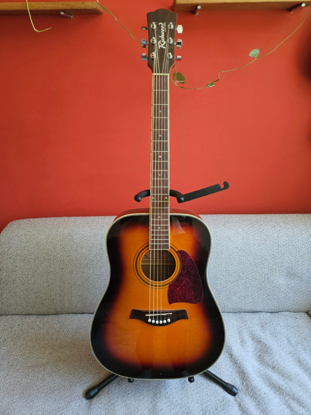 Richwood RD-16-SB Western akoestische gitaar, Muziek en Instrumenten, Snaarinstrumenten | Gitaren | Akoestisch, Zo goed als nieuw