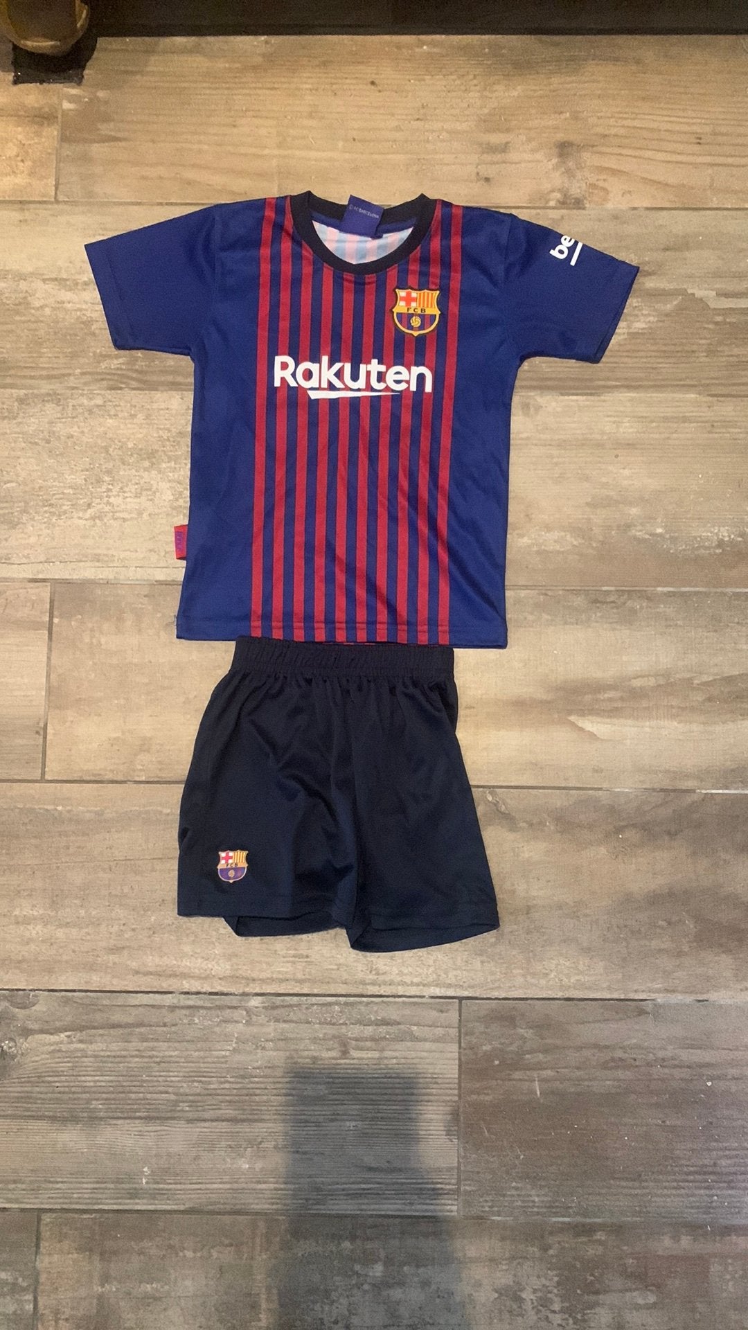Barcalona Kit Maat 110, Ophalen of Verzenden, Zo goed als nieuw, Jongen, Setje