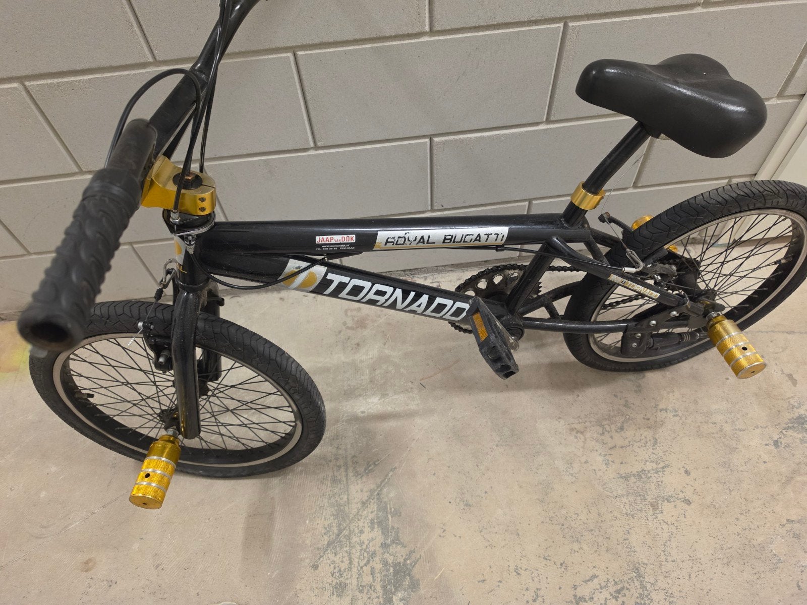 Tornado BMX Stuntfiets - Royal Bugatti, Ophalen, Gebruikt, Staal, Velgrem