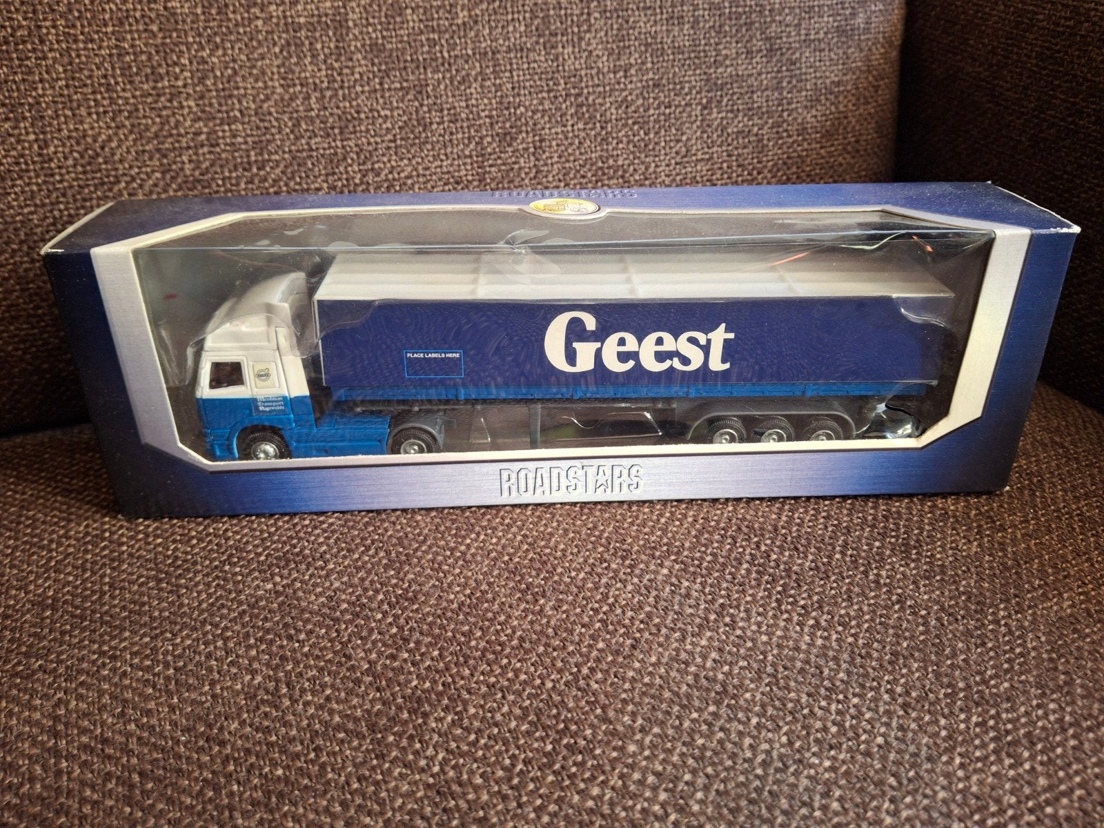 Vrachtwagen met reclame Geest, Ophalen of Verzenden, Bus of Vrachtwagen